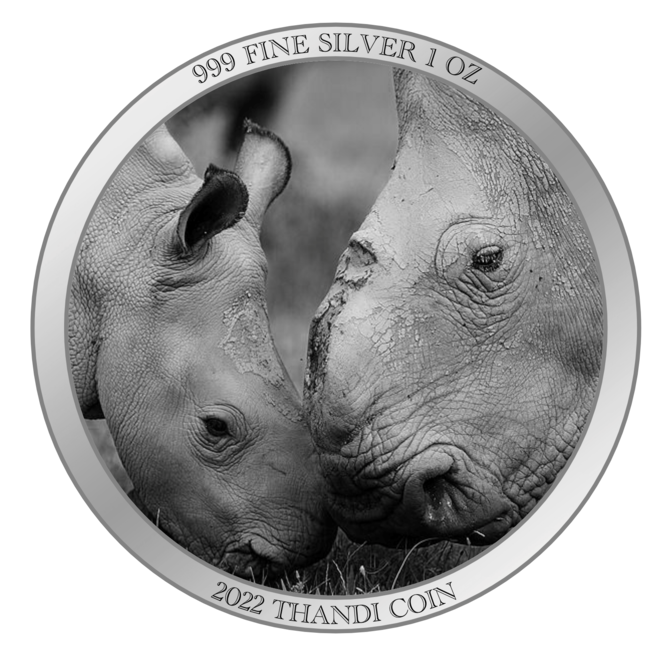 Ltd Edition Thandi Coin - 1OZ 999 Silver